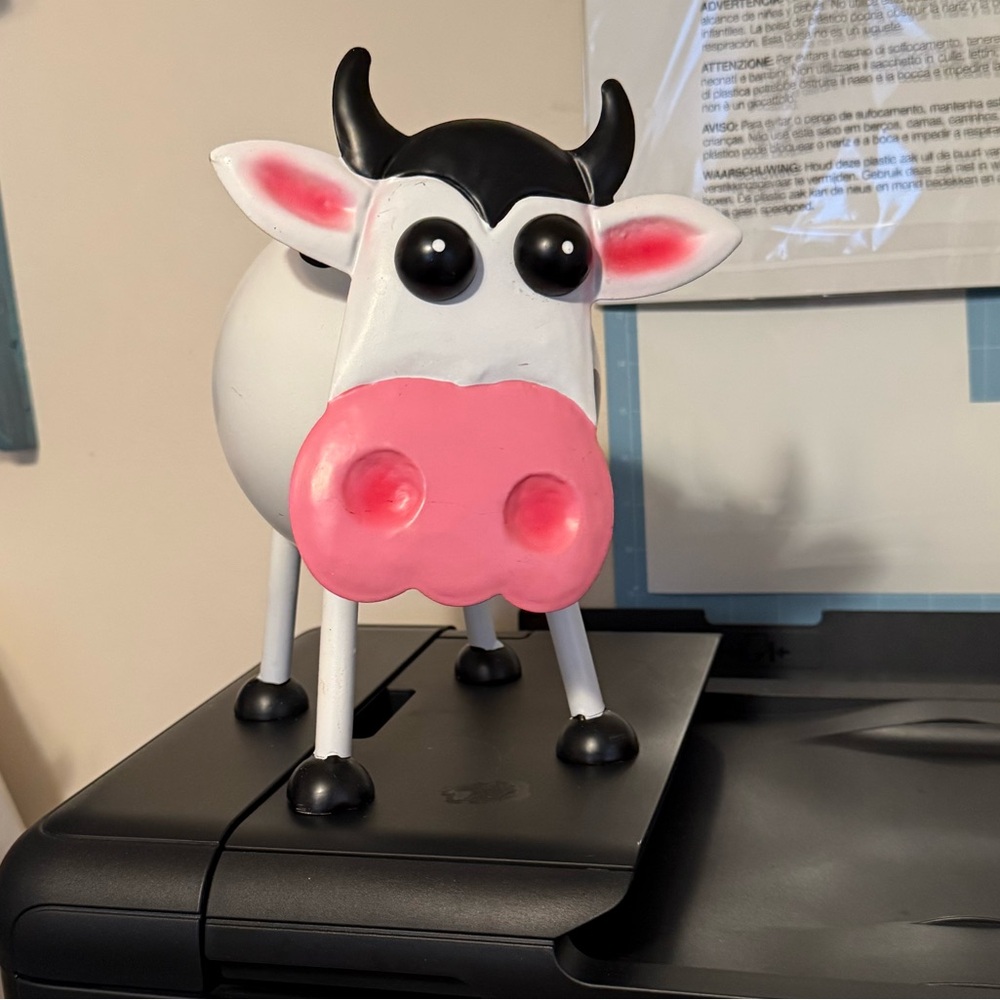 Whimsical Cow Decor